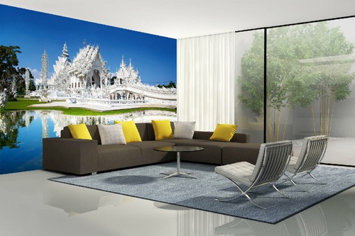 Vlies Fototapete - Buddhistischer Tempel 375 x 250 cm